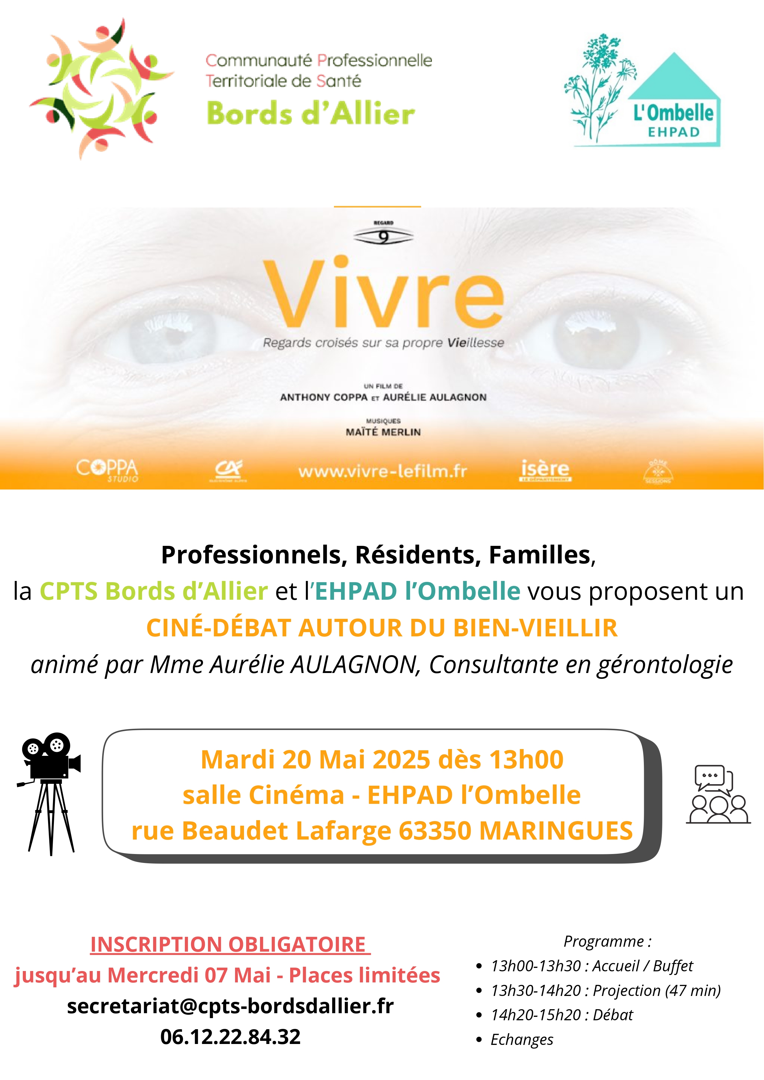 Ciné-débat autour du vieillissement