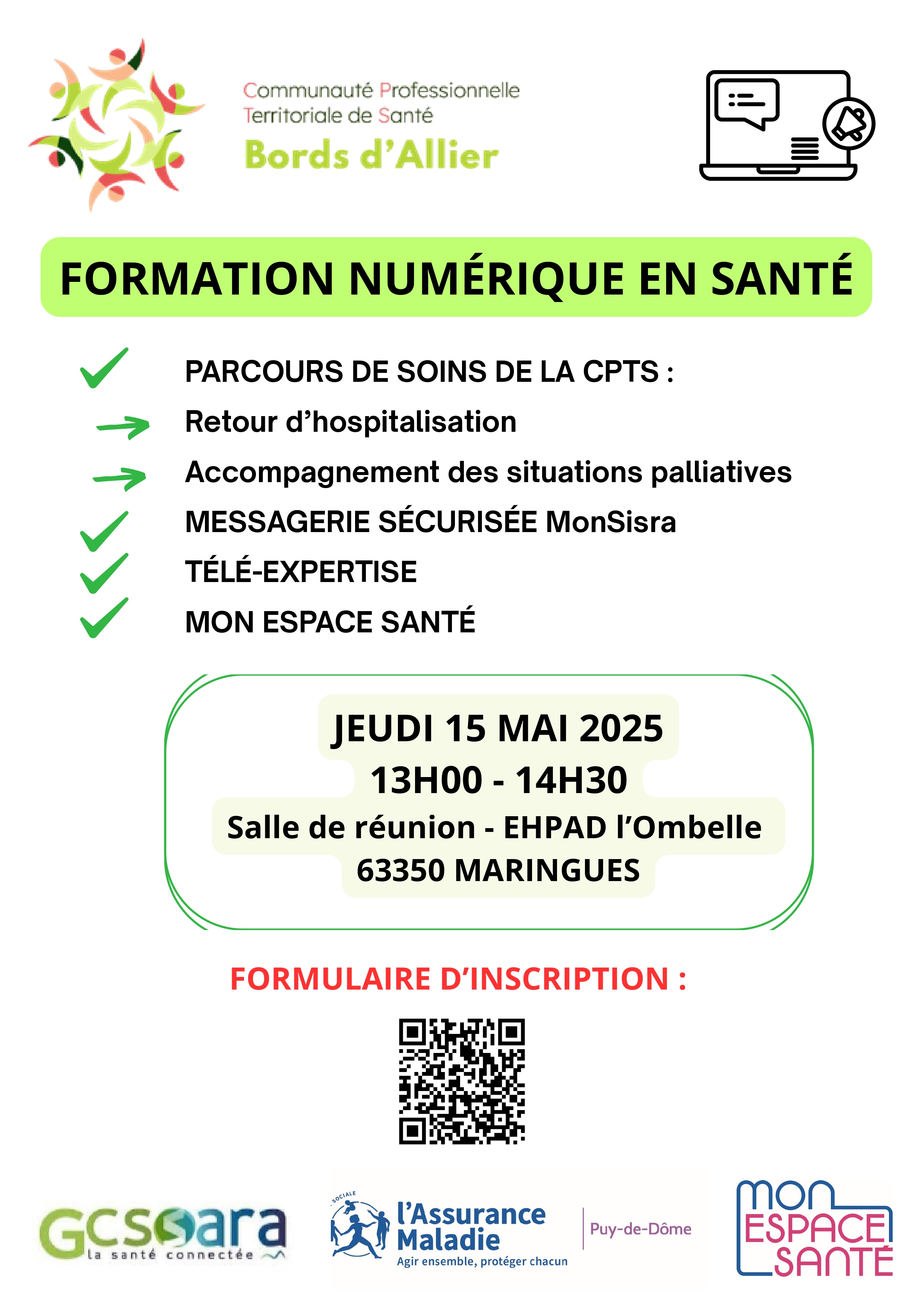 Formation numérique en santé