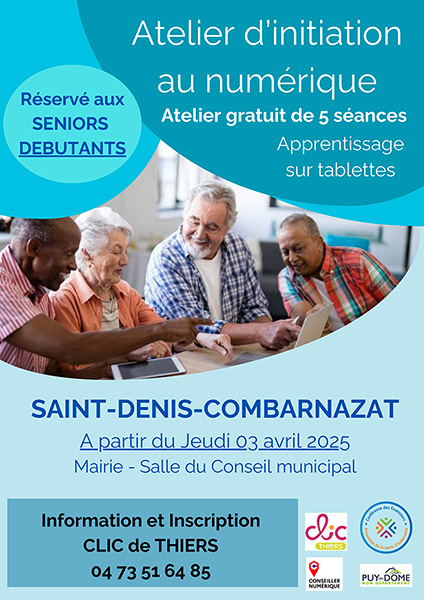 Atelier initiation à destination des séniors