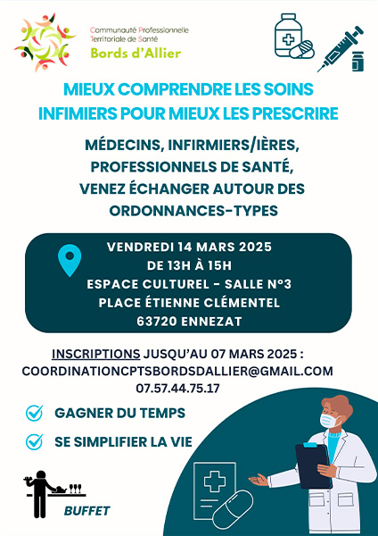 Ordonnances - Types d'actes infirmiers