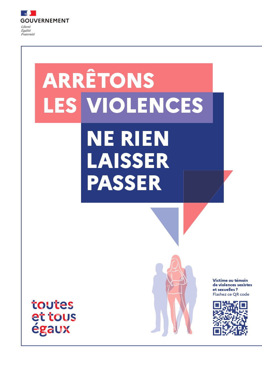 Dépliant Arrêtons les violences